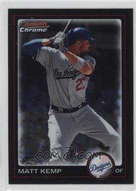 2010 Bowman Chrome - [Base] #4 - Matt Kemp