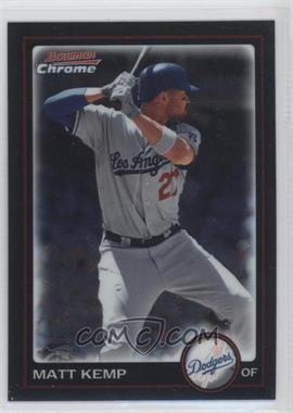 2010 Bowman Chrome - [Base] #4 - Matt Kemp