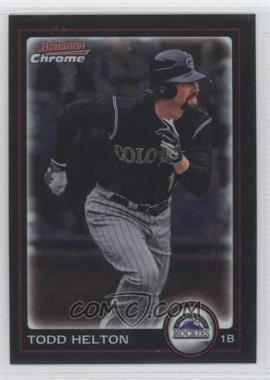 2010 Bowman Chrome - [Base] #40 - Todd Helton