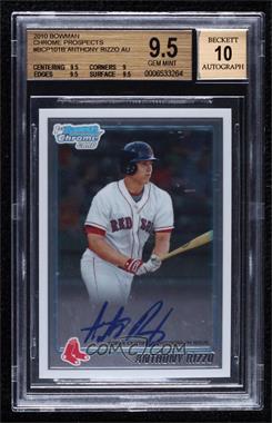 2010 Bowman Chrome - Prospects - Autographs #BCP101 - Anthony Rizzo [BGS 9.5 GEM MINT]