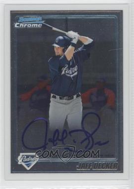 2010 Bowman Chrome - Prospects - Autographs #BCP109 - Jaff Decker