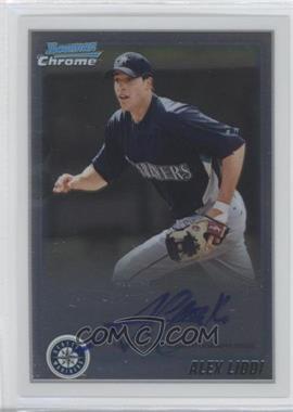 2010 Bowman Chrome - Prospects - Autographs #BCP182 - Alex Liddi