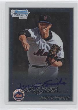 2010 Bowman Chrome - Prospects - Autographs #BCP197 - Jeurys Familia