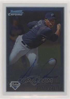 2010 Bowman Chrome - Prospects - Autographs #BCP215 - Simon Castro