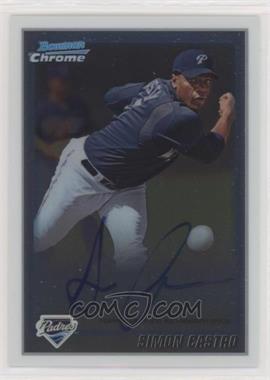 2010 Bowman Chrome - Prospects - Autographs #BCP215 - Simon Castro