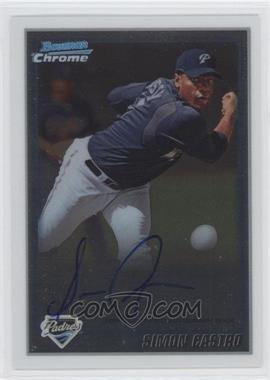 2010 Bowman Chrome - Prospects - Autographs #BCP215 - Simon Castro