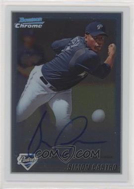 2010 Bowman Chrome - Prospects - Autographs #BCP215 - Simon Castro