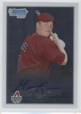 2010 Bowman Chrome - Prospects - Autographs #BCP221 - Marc Krauss