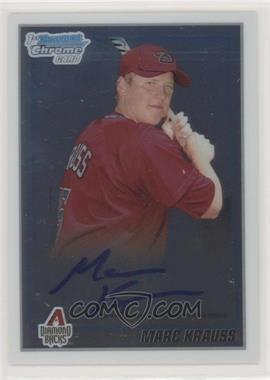 2010 Bowman Chrome - Prospects - Autographs #BCP221 - Marc Krauss