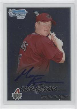 2010 Bowman Chrome - Prospects - Autographs #BCP221 - Marc Krauss