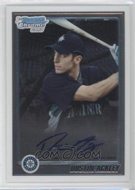 2010 Bowman Chrome - Prospects - Autographs #BCP89 - Dustin Ackley