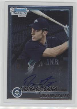 2010 Bowman Chrome - Prospects - Autographs #BCP89 - Dustin Ackley