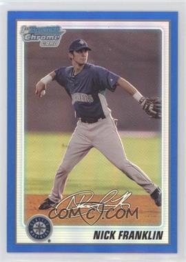 2010 Bowman Chrome - Prospects - Blue Refractor #BCP103 - Nick Franklin /250 [EX to NM]