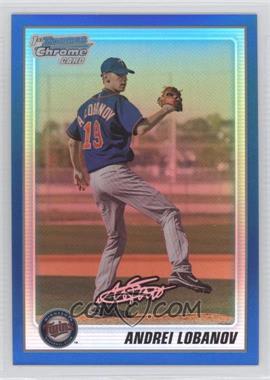 2010 Bowman Chrome - Prospects - Blue Refractor #BCP127 - Andrei Lobanov /150