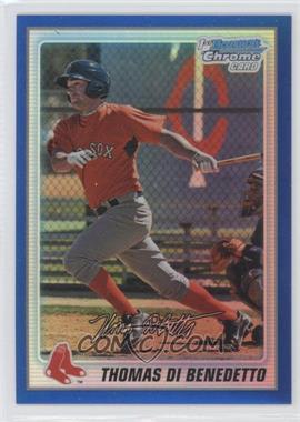 2010 Bowman Chrome - Prospects - Blue Refractor #BCP144 - Thomas Di Benedetto /150