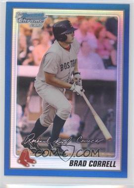 2010 Bowman Chrome - Prospects - Blue Refractor #BCP172 - Brad Correll /150