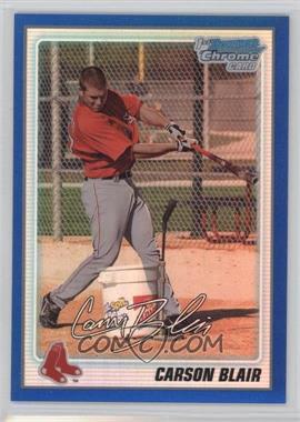 2010 Bowman Chrome - Prospects - Blue Refractor #BCP41 - Carson Blair /250