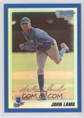 2010 Bowman Chrome - Prospects - Blue Refractor #BCP57 - John Lamb /250