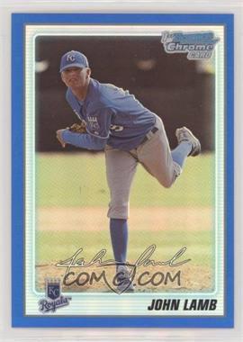 2010 Bowman Chrome - Prospects - Blue Refractor #BCP57 - John Lamb /250