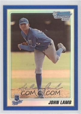 2010 Bowman Chrome - Prospects - Blue Refractor #BCP57 - John Lamb /250