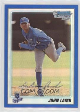 2010 Bowman Chrome - Prospects - Blue Refractor #BCP57 - John Lamb /250