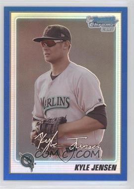 2010 Bowman Chrome - Prospects - Blue Refractor #BCP66 - Kyle Jensen /250