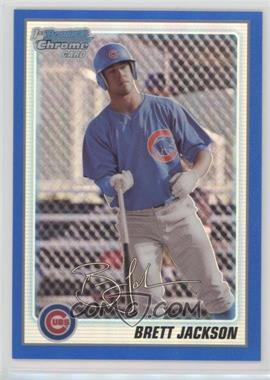 2010 Bowman Chrome - Prospects - Blue Refractor #BCP93 - Brett Jackson /250