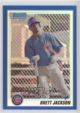 2010 Bowman Chrome - Prospects - Blue Refractor #BCP93 - Brett Jackson /250