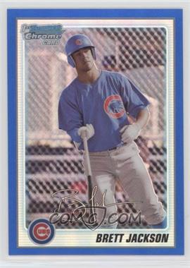 2010 Bowman Chrome - Prospects - Blue Refractor #BCP93 - Brett Jackson /250