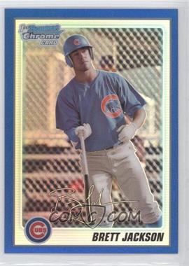 2010 Bowman Chrome - Prospects - Blue Refractor #BCP93 - Brett Jackson /250