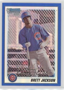 2010 Bowman Chrome - Prospects - Blue Refractor #BCP93 - Brett Jackson /250