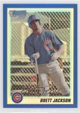 2010 Bowman Chrome - Prospects - Blue Refractor #BCP93 - Brett Jackson /250