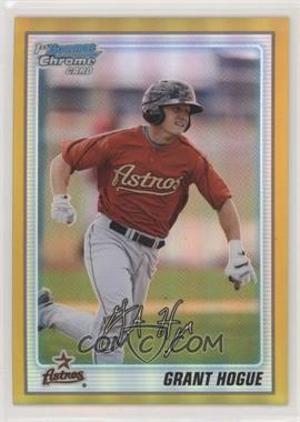 2010 Bowman Chrome - Prospects - Gold Refractor #BCP176 - Grant Hogue /50
