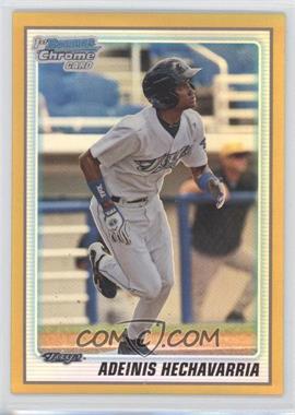 2010 Bowman Chrome - Prospects - Gold Refractor #BCP198 - Adeiny Hechavarria /50