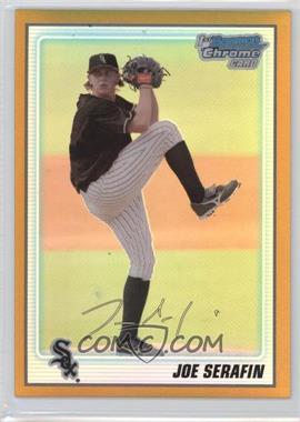 2010 Bowman Chrome - Prospects - Gold Refractor #BCP73 - Joe Serafin /50