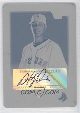 2010 Bowman Chrome - Prospects - Printing Plate Yellow #BCP102 - Felix Doubront /1