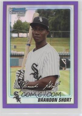 2010 Bowman Chrome - Prospects - Purple Refractor #BCP132 - Brandon Short /899