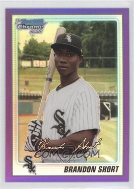 2010 Bowman Chrome - Prospects - Purple Refractor #BCP132 - Brandon Short /899