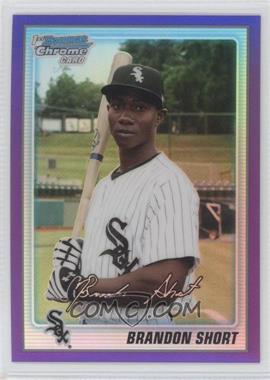 2010 Bowman Chrome - Prospects - Purple Refractor #BCP132 - Brandon Short /899