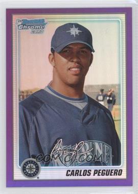 2010 Bowman Chrome - Prospects - Purple Refractor #BCP187 - Carlos Peguero /899