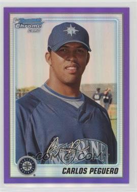 2010 Bowman Chrome - Prospects - Purple Refractor #BCP187 - Carlos Peguero /899