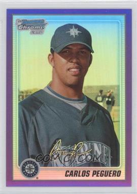 2010 Bowman Chrome - Prospects - Purple Refractor #BCP187 - Carlos Peguero /899