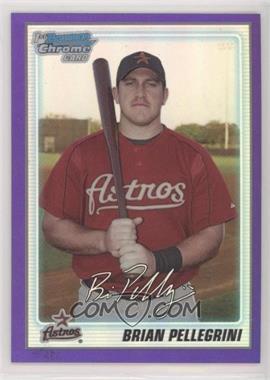 2010 Bowman Chrome - Prospects - Purple Refractor #BCP65 - Brian Pellegrini /999