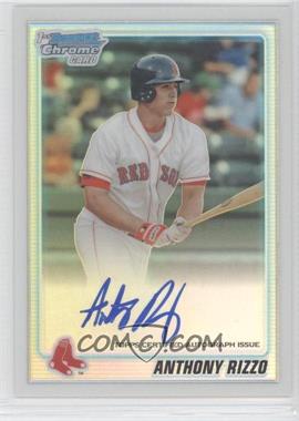 2010 Bowman Chrome - Prospects - Refractor Autographs #BCP101 - Anthony Rizzo /500