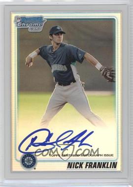 2010 Bowman Chrome - Prospects - Refractor Autographs #BCP103 - Nick Franklin /500