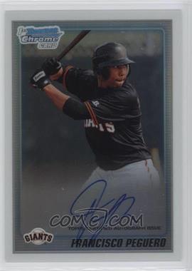 2010 Bowman Chrome - Prospects - Refractor Autographs #BCP189 - Francisco Peguero /500