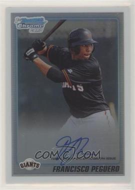 2010 Bowman Chrome - Prospects - Refractor Autographs #BCP189 - Francisco Peguero /500