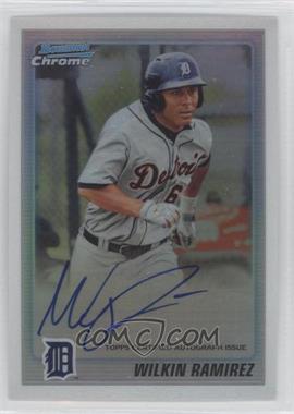 2010 Bowman Chrome - Prospects - Refractor Autographs #BCP191 - Wilkin Ramirez /500