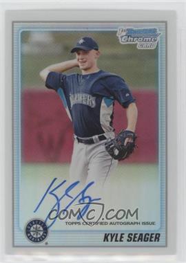 2010 Bowman Chrome - Prospects - Refractor Autographs #BCP195 - Kyle Seager /500 [EX to NM]