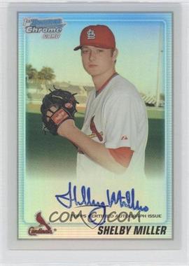 2010 Bowman Chrome - Prospects - Refractor Autographs #BCP204 - Shelby Miller /500